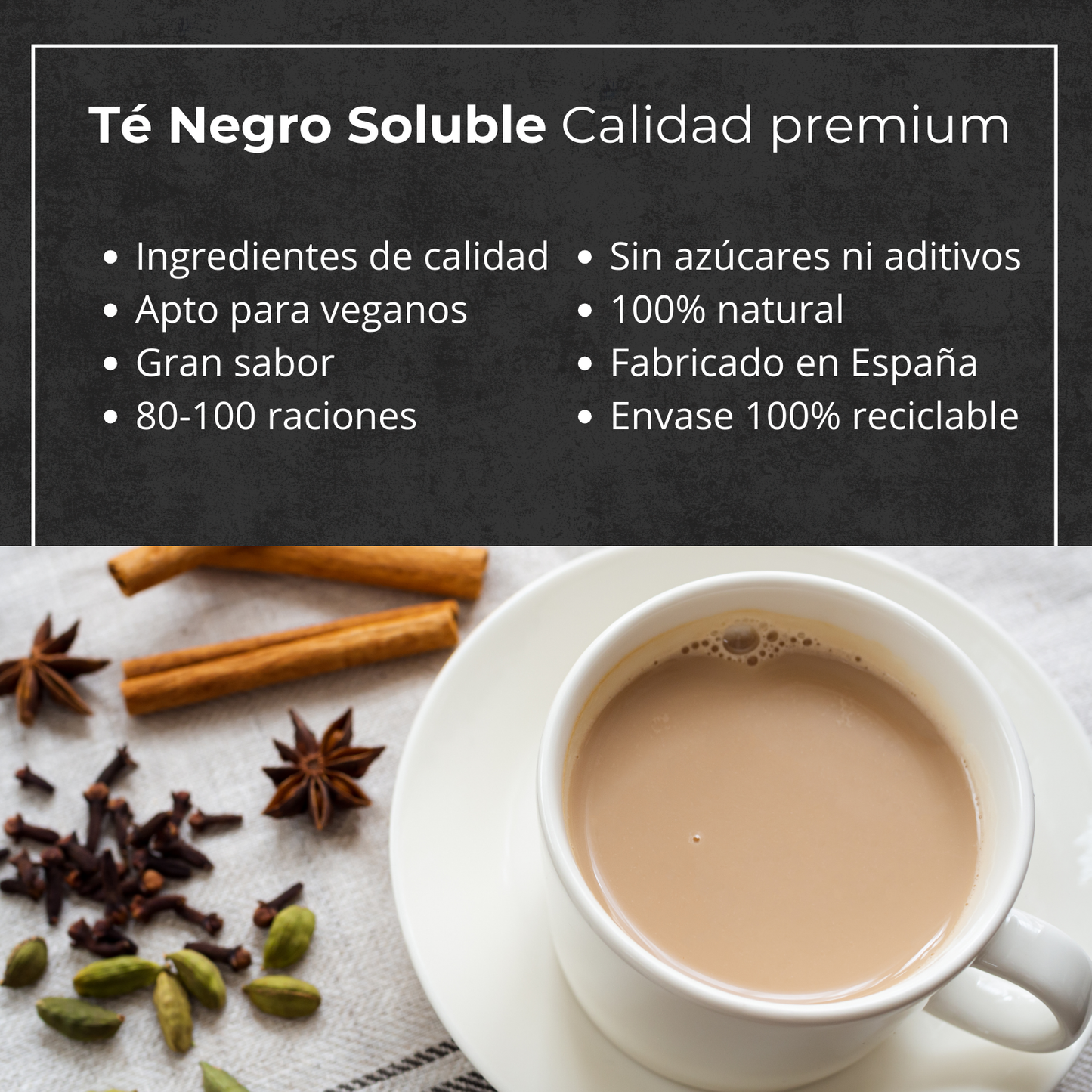 Té Chai Soluble