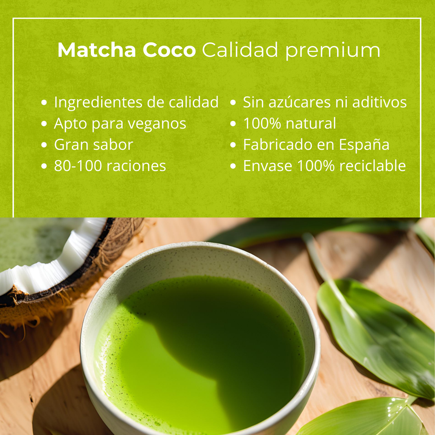 Té Matcha Coco