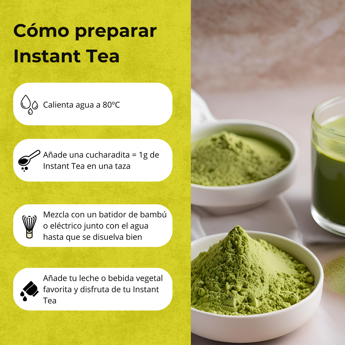 Té Matcha Jengibre Limón
