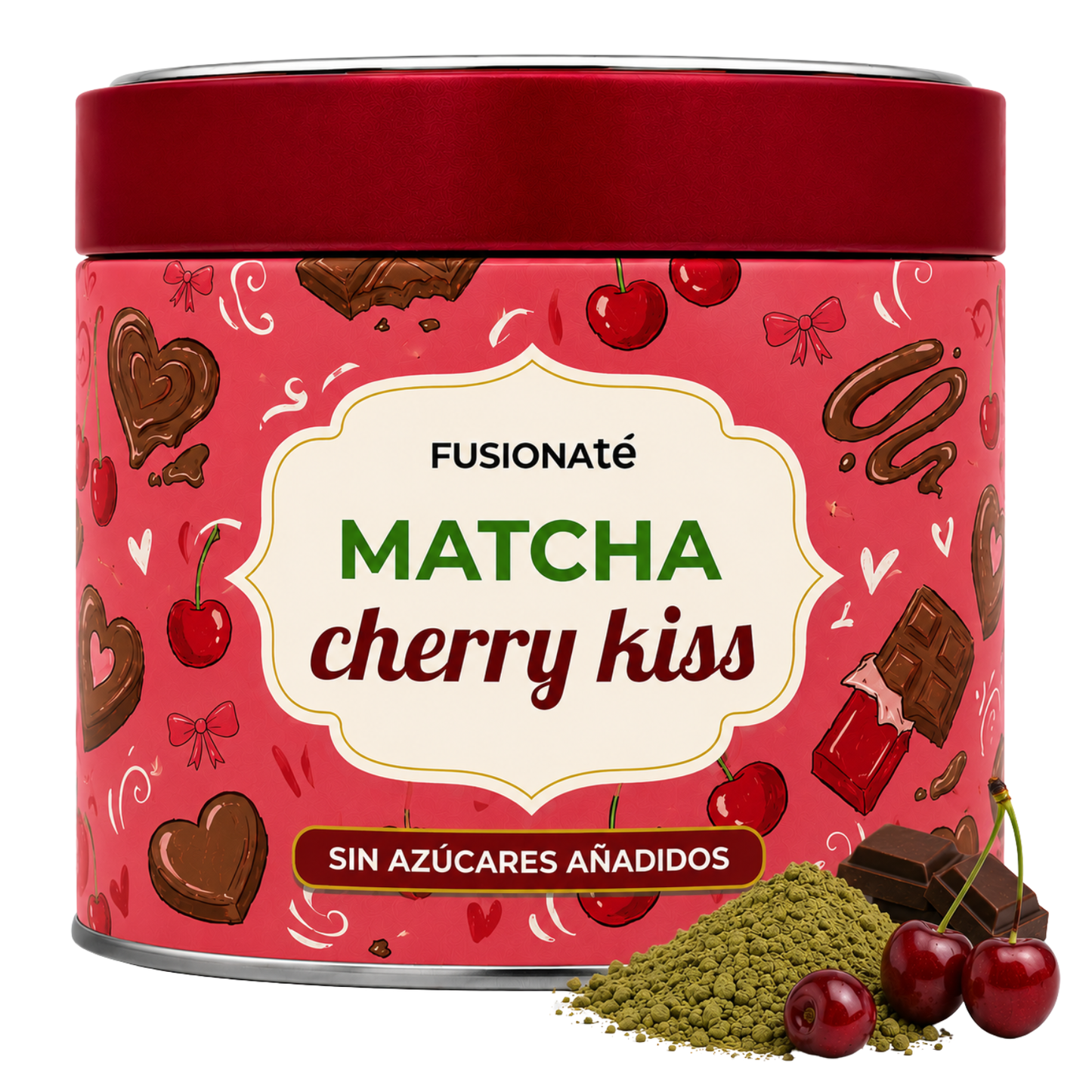 Matcha Cherry Kiss