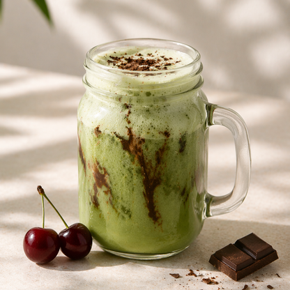 Matcha Cherry Kiss