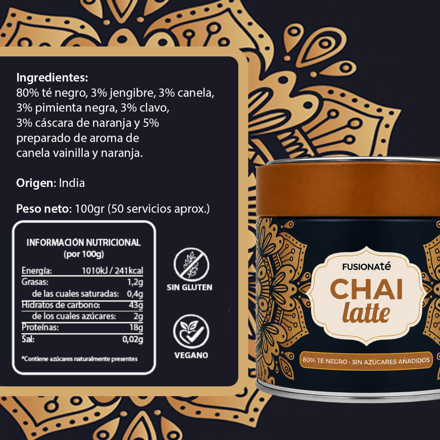 Chai Latte en Polvo