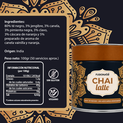 Chai Latte en Polvo