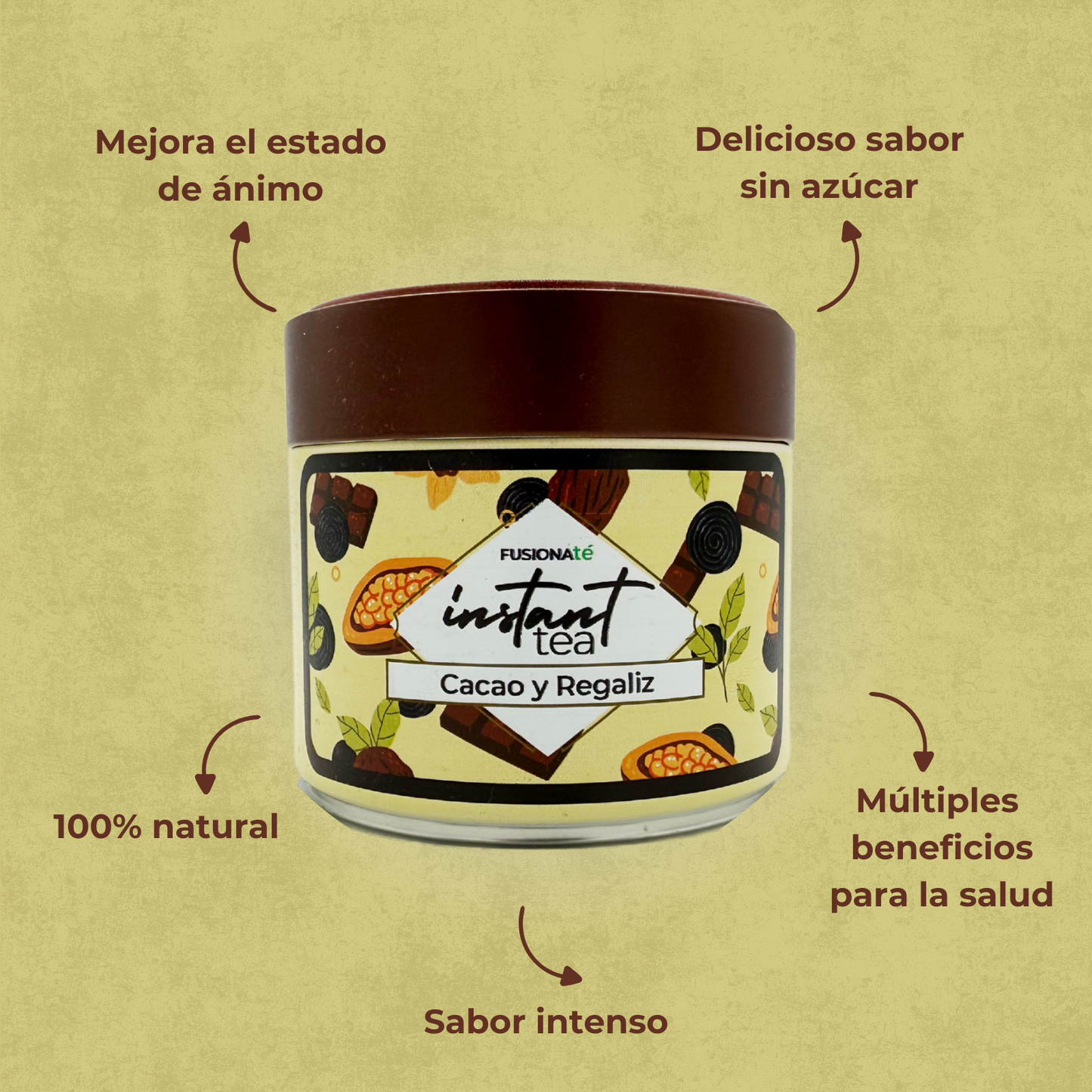 Cacao Soluble con Regaliz