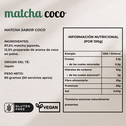 Matcha Coconut Tea