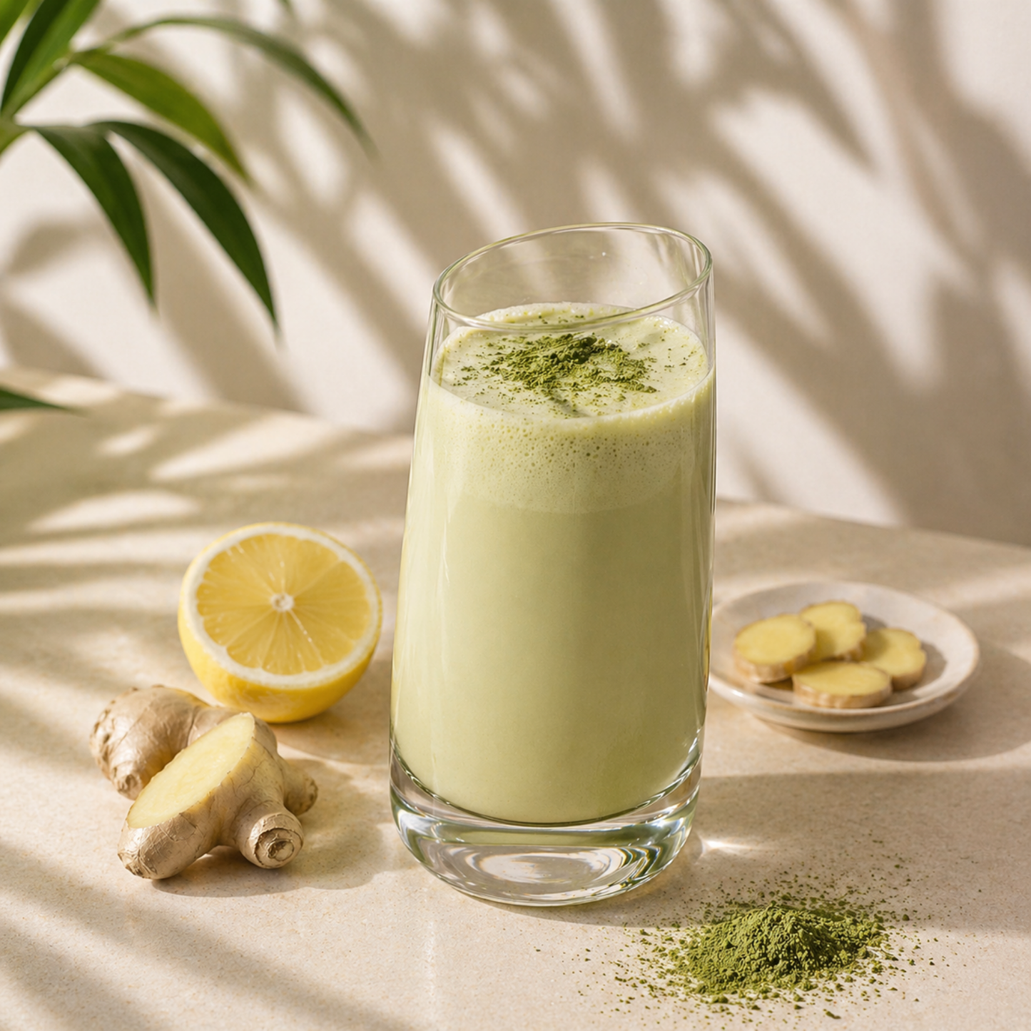 Matcha Ginger Lemon Tea 