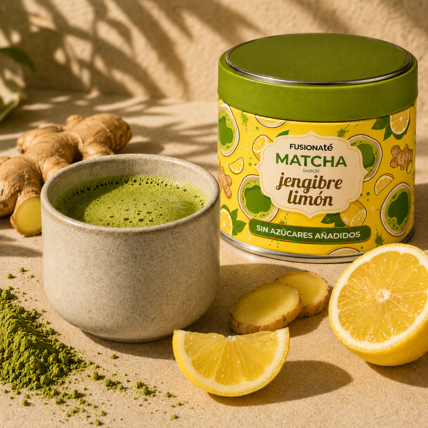 Matcha Ginger Lemon Tea 