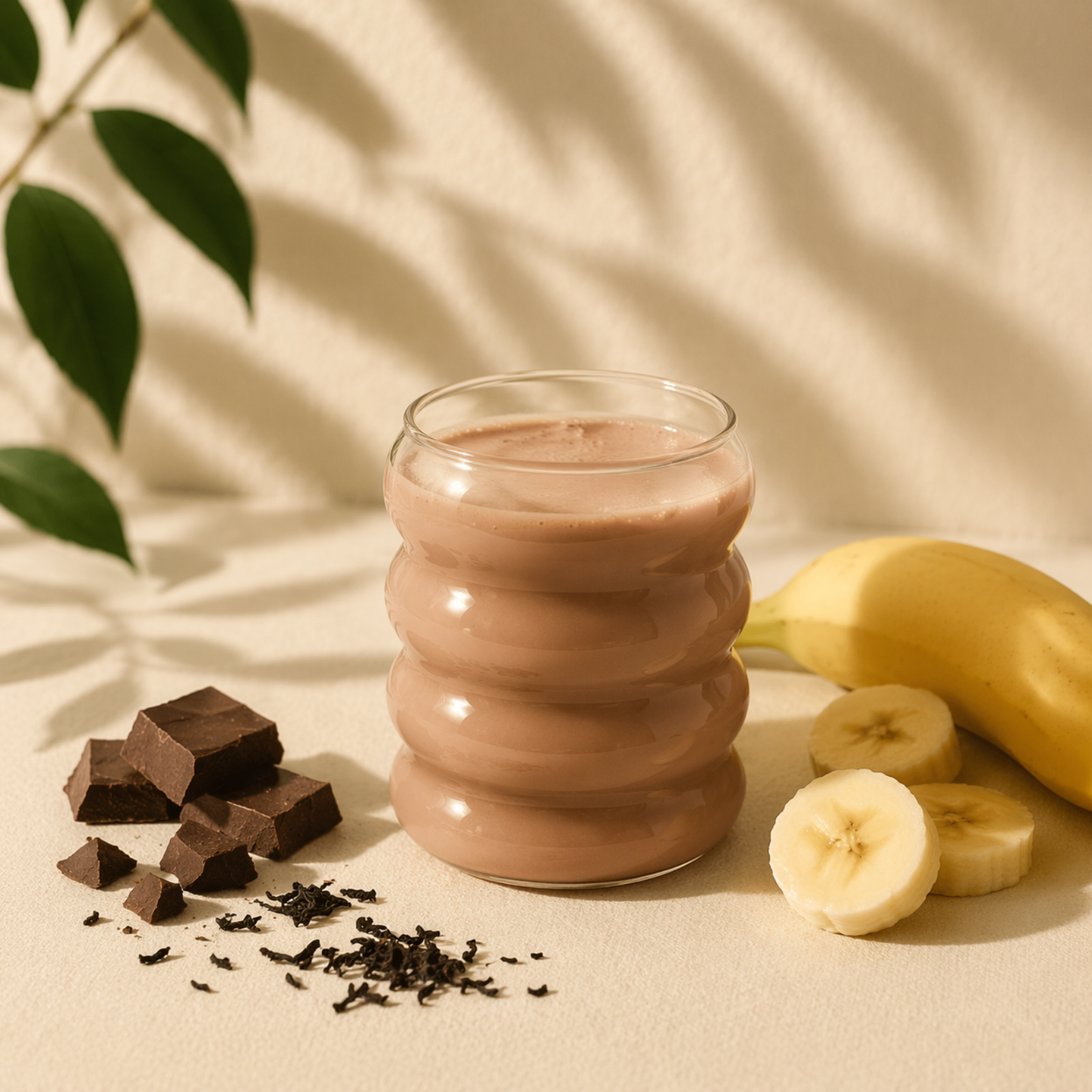 Té Negro en Polvo Sabor Chocolate y Plátano