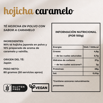 Hojicha Sabor Caramelo