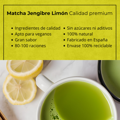 Té Matcha Jengibre Limón