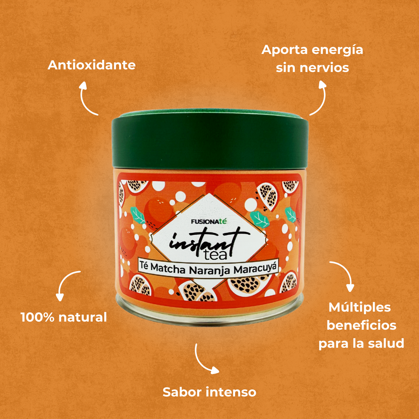 Te Matcha Naranja Maracuyá