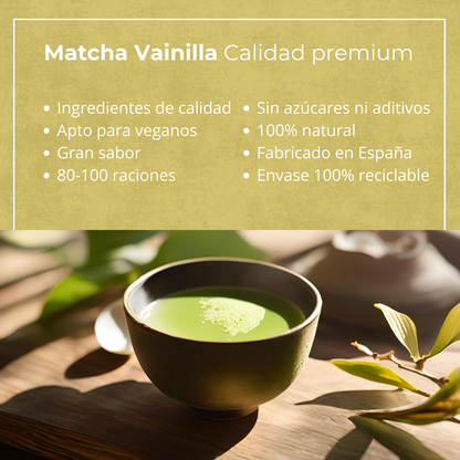Té Matcha Vainilla