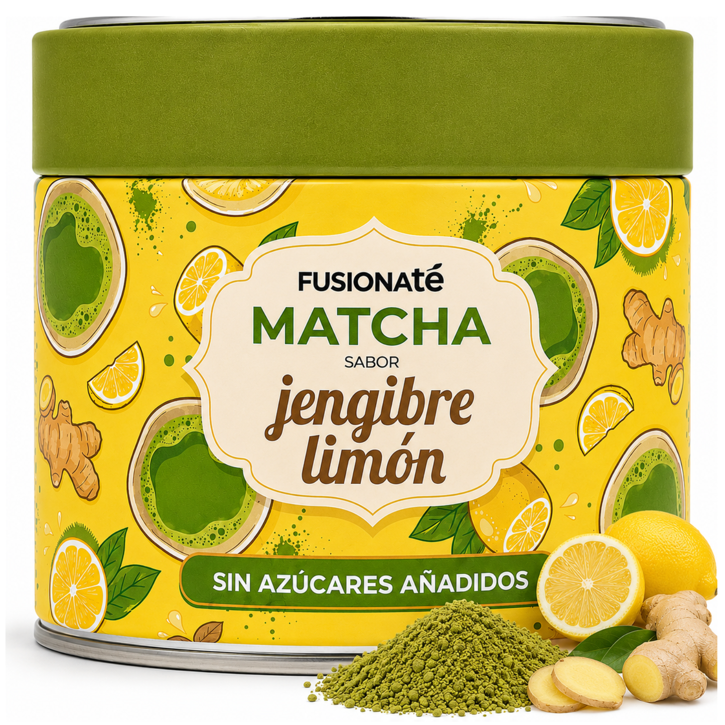 Matcha Ginger Lemon Tea 