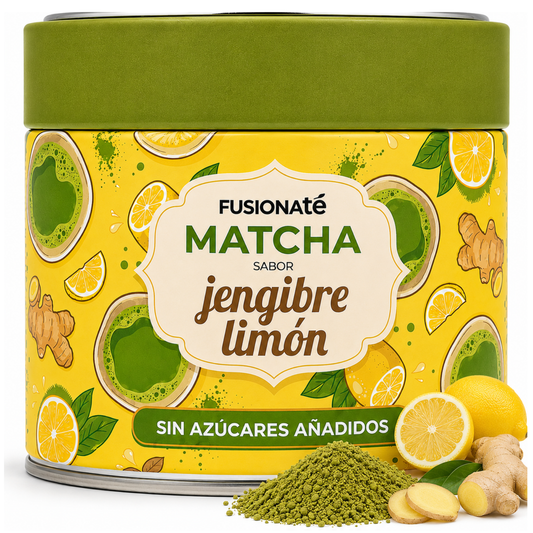 Matcha con Jengibre y Limón